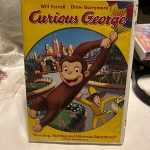 Curious George DVD Movie Universal Studios Animation Rated G Widescreen